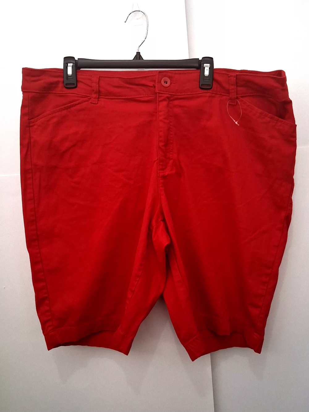 St. John's Bay Red Women's Bermuda Shorts Size 20W